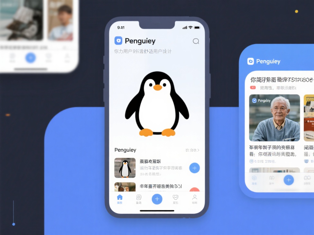 企鹅看看致力于给用户带来简洁舒适的界面设